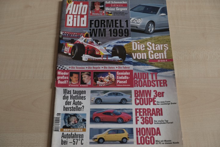Deckblatt Auto Bild (08/1999)